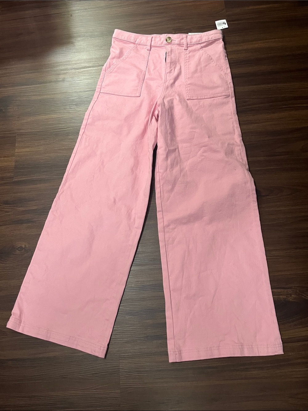 Epic Threads Pink Wide-Leg Jeans